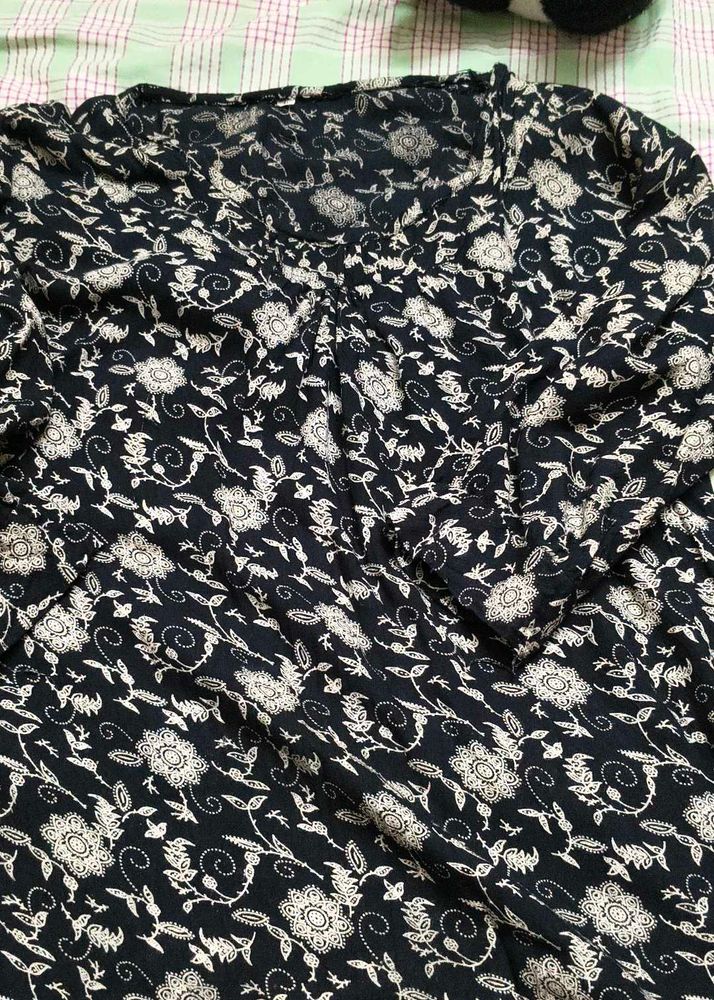 Xxl Black Kurti