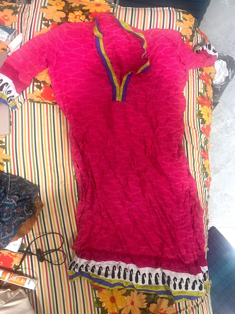 Beautiful Pink Kurta