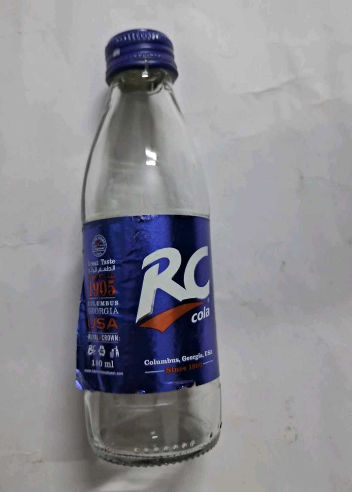 Vintage RC Cola Glass Bottle