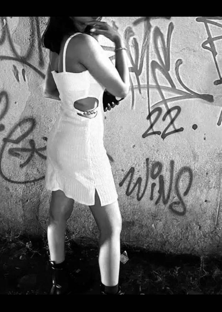 Cutout Mini Dress