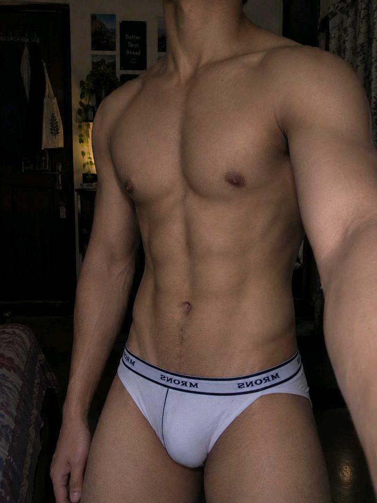 MRONS White Briefs