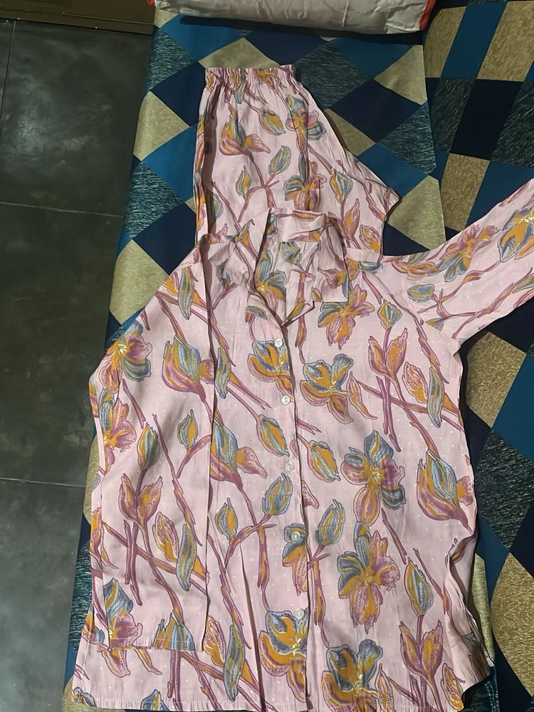 Floral Pajama Set