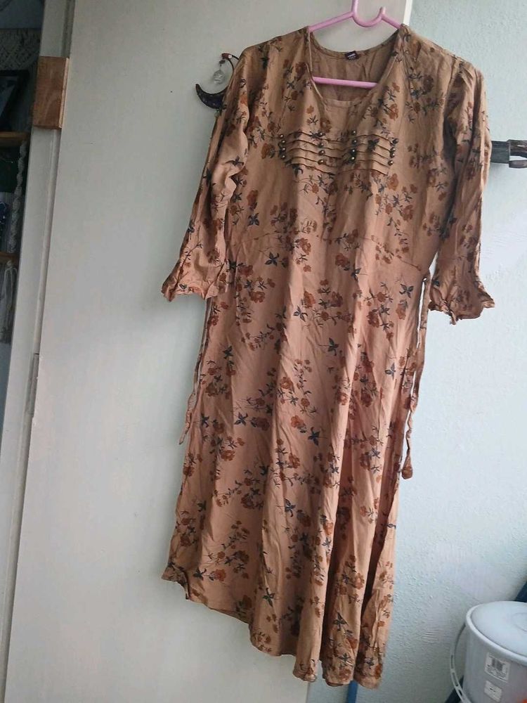 Floral Print Kurta