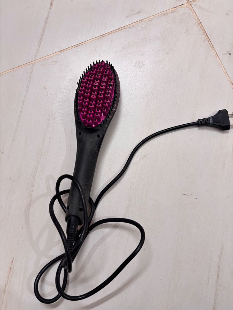 Electric Hair Straightening Brush