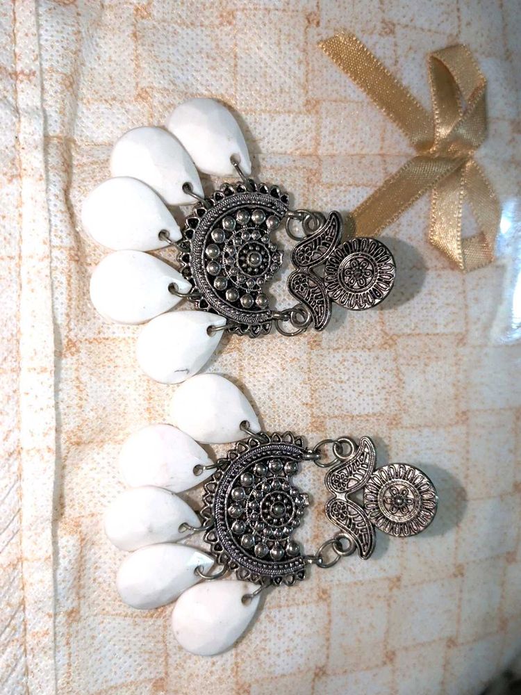 women beautiful stud &amp; earings combo