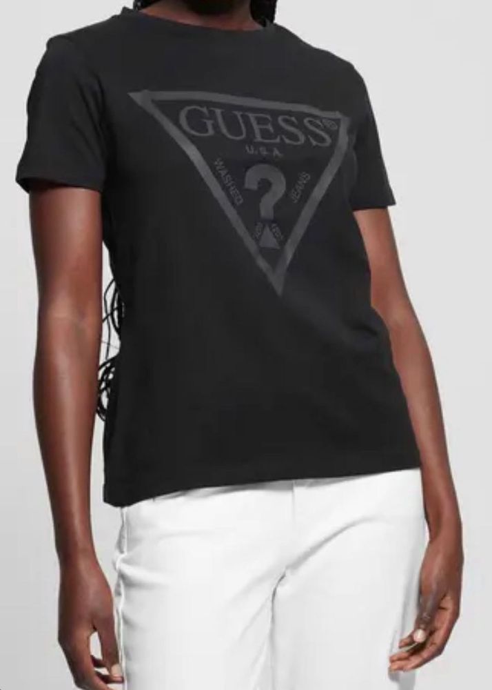 Guess Black Logo T-Shirt