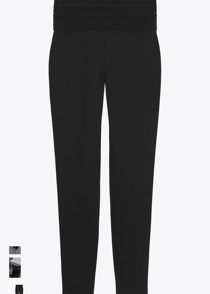 ZARA Chic Black High-Waisted Leggings