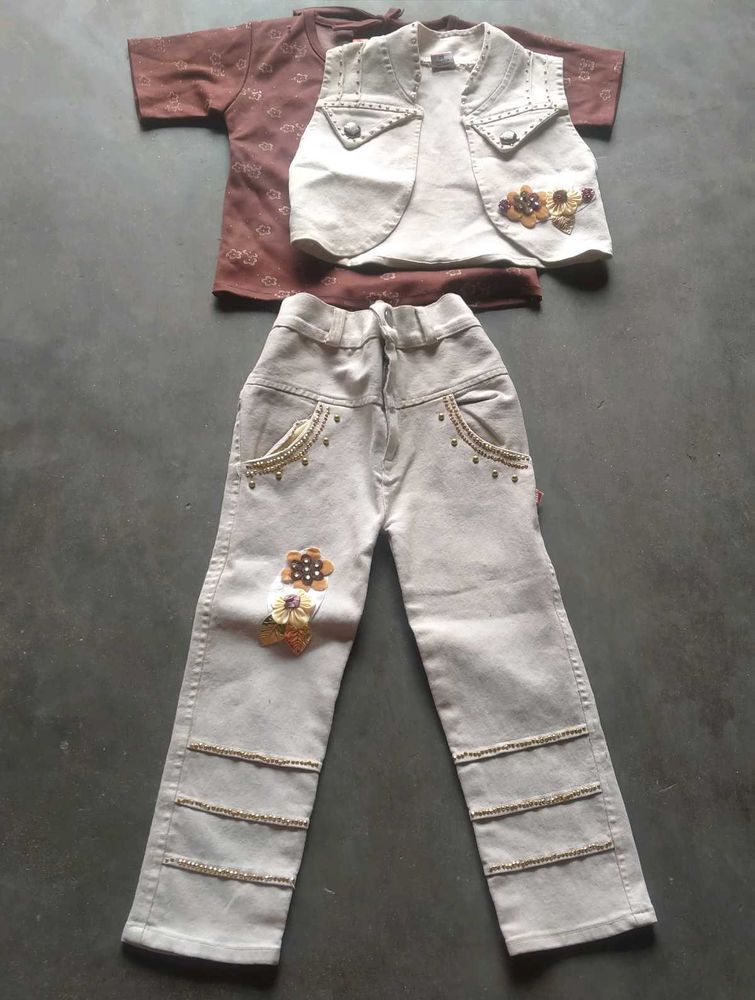 Girls Cute Western Dress