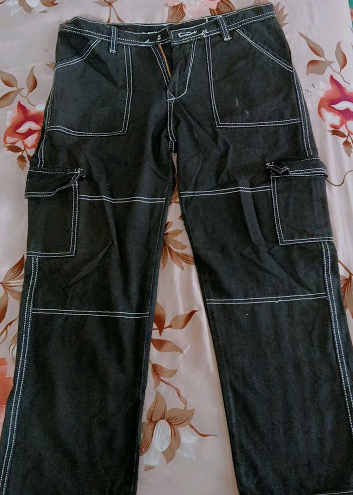 size small Stitch Cargo Pants