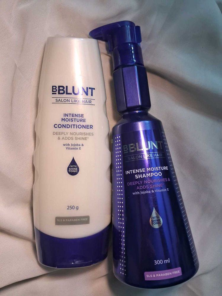BBLUNT Intense Moisture Shampoo and Conditioner