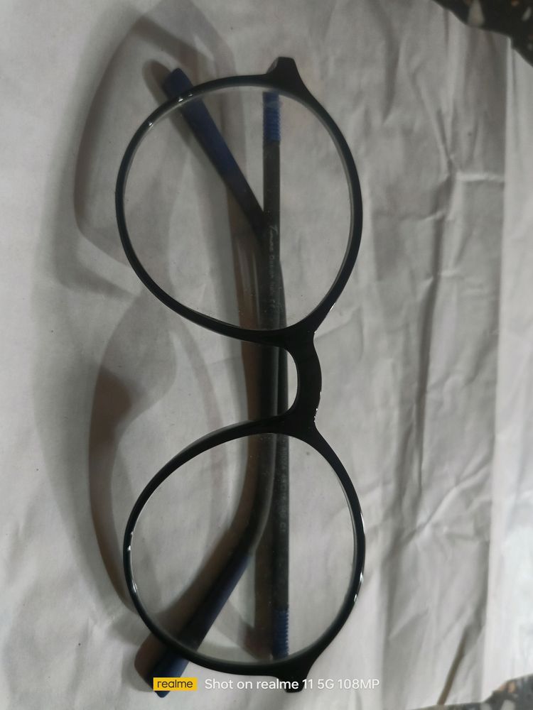 Plastic Glass Frame Black AND Blue