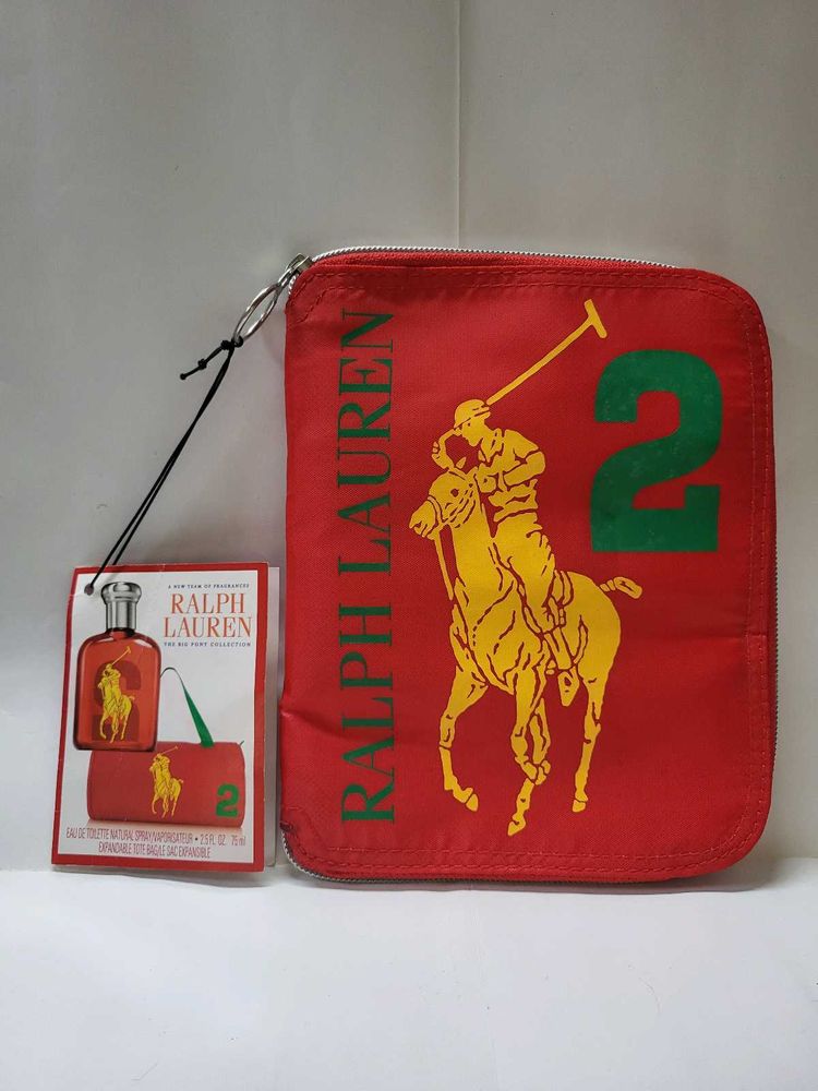 Ralph Lauren Red Duffle Bag