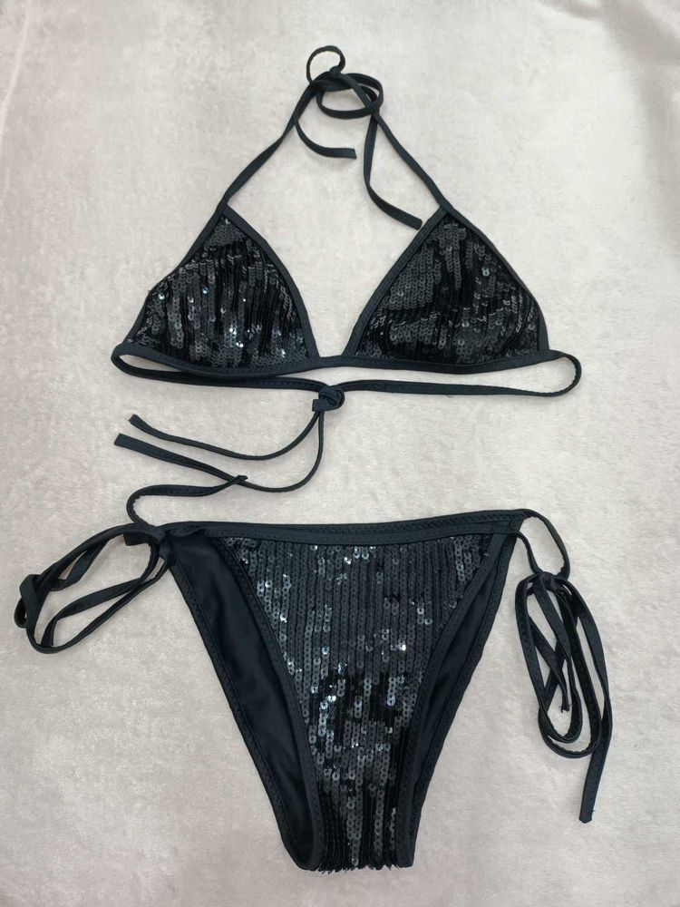 Sparkling Sequin Bikini Set