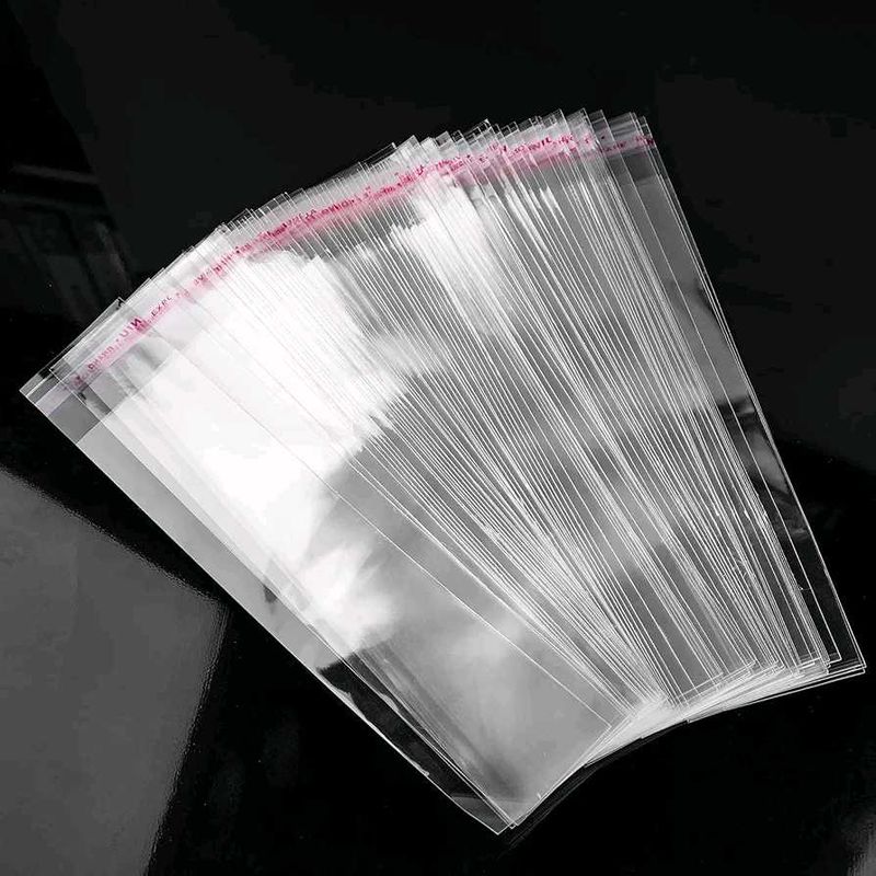 Self Adhesive Bopp Polly Bags 2×7 (1000pcs)