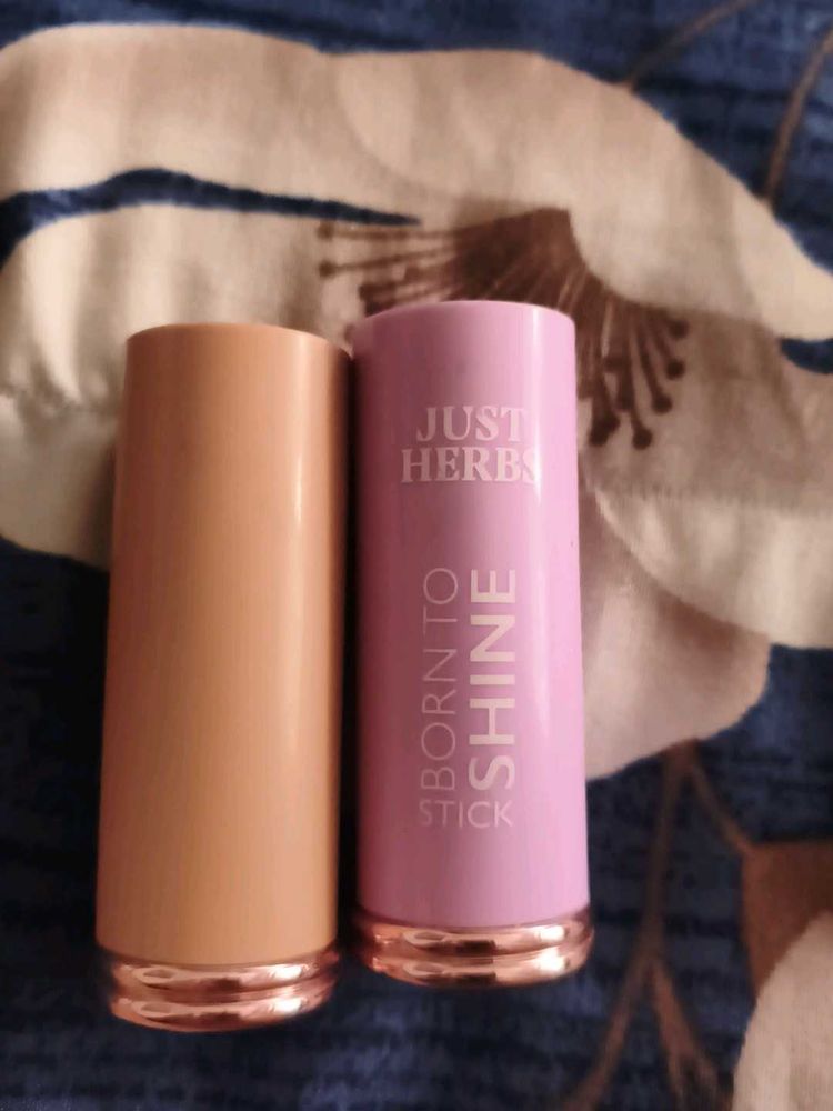 Just Herbs Born to Shine Hilighter and contour