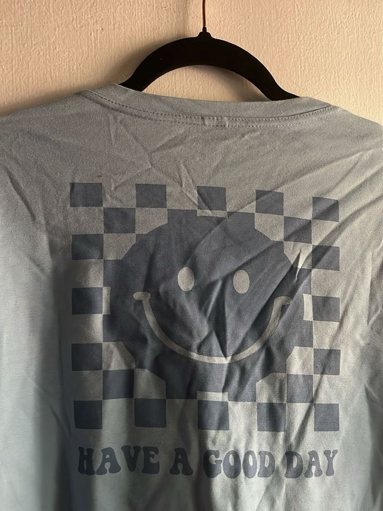 Cool Smiley Face Graphic Tee