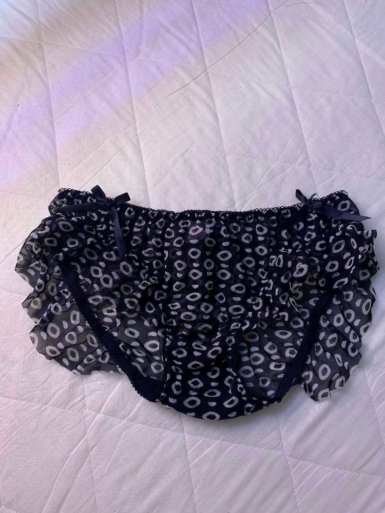 Sheer Ruffled Panties