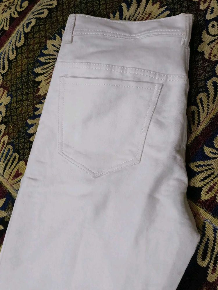White Denim Jeans