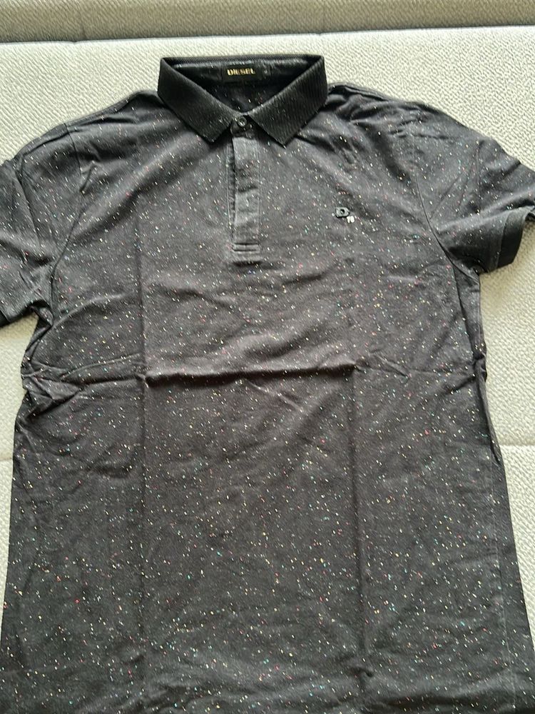 Diesel Men's Speckled Polo Shirt