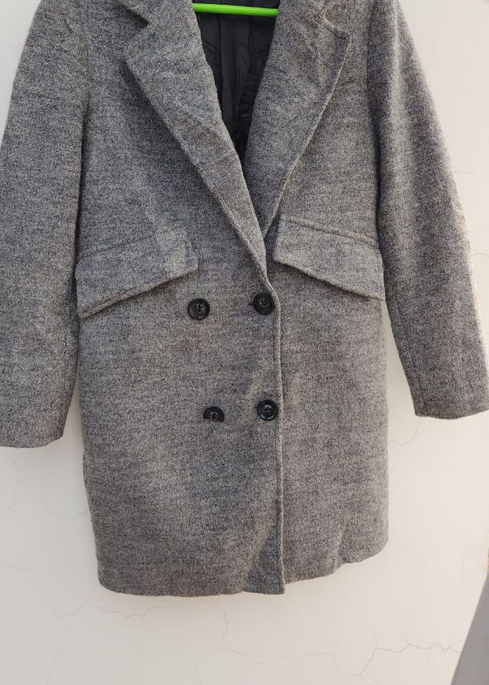Woollen Grey Coat