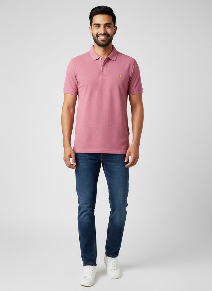 Fahrenheit Pink Polo Shirt