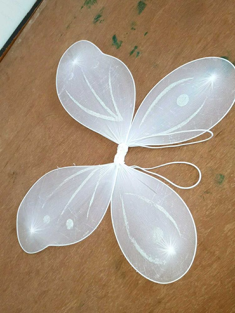 Enchanting White Fairy Wings
