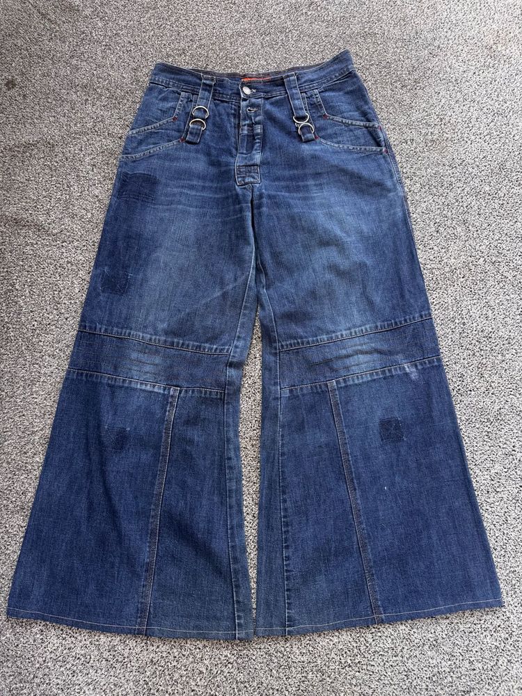 Wide Leg Denim Jeans