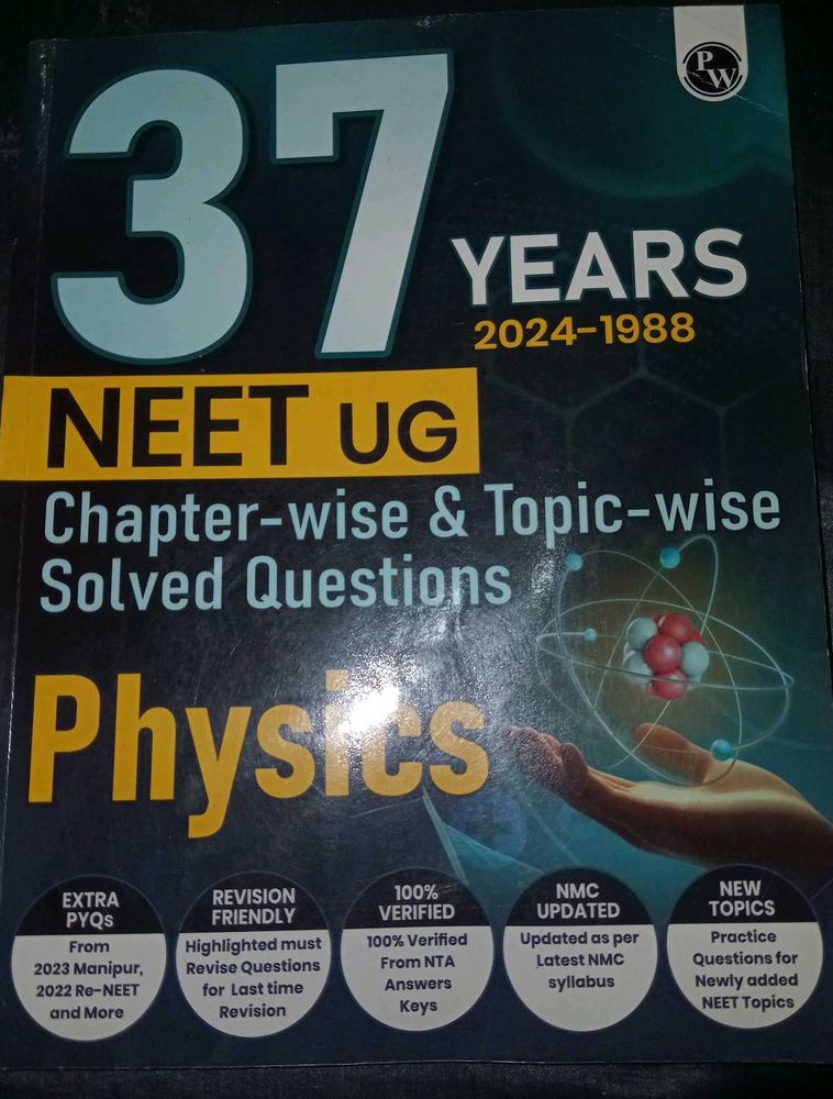 37 Years NEET UG Physics Solved Questions