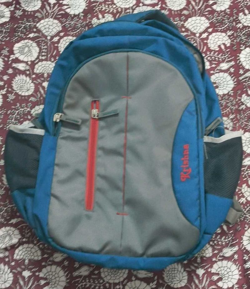 Stylish Blue &amp; Gray Backpack for Everyday Use