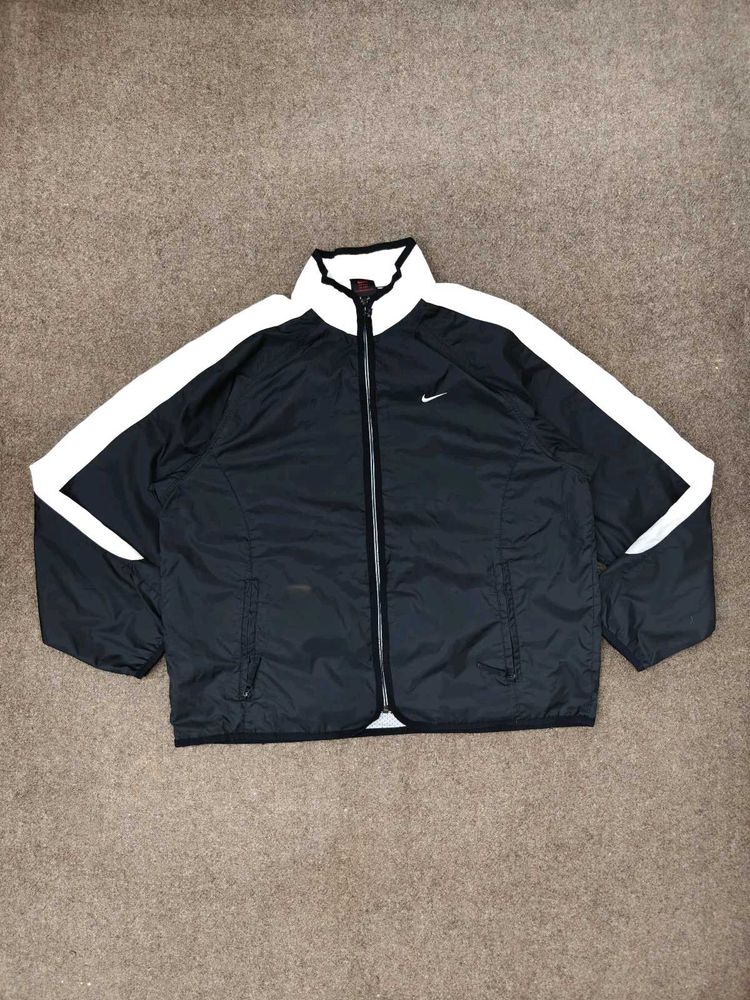 Nike Track Jacket Black White