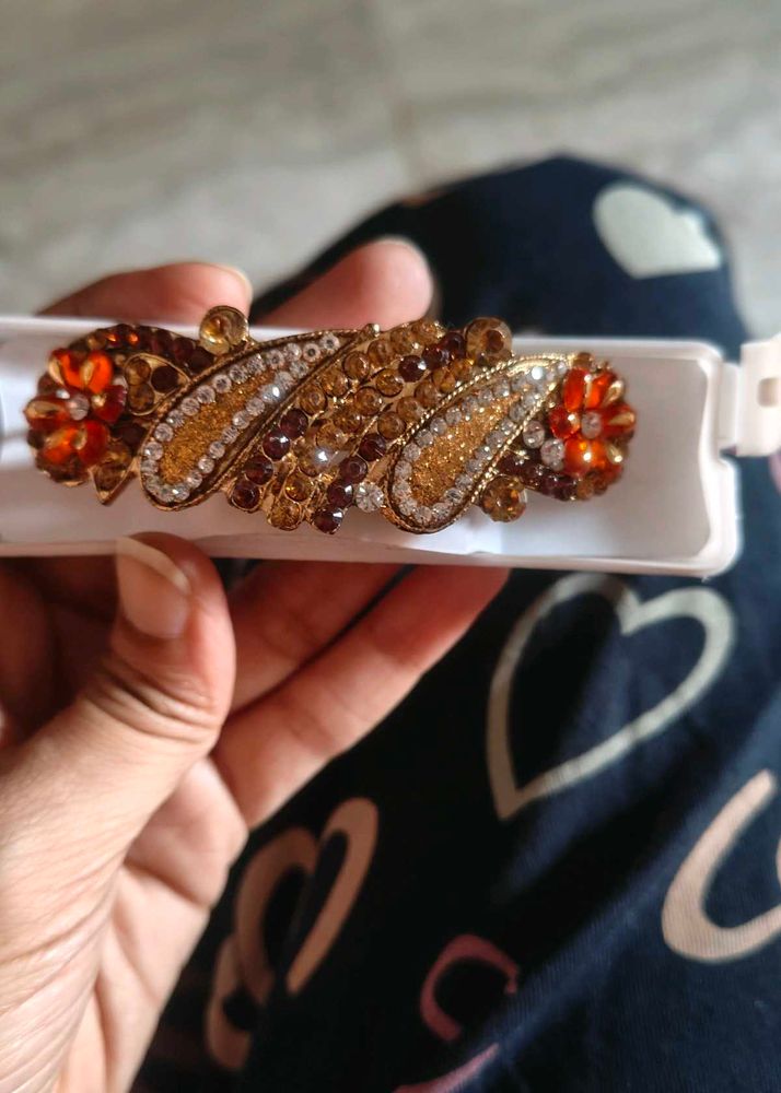 Sparkling Rhinestone Hair Clip