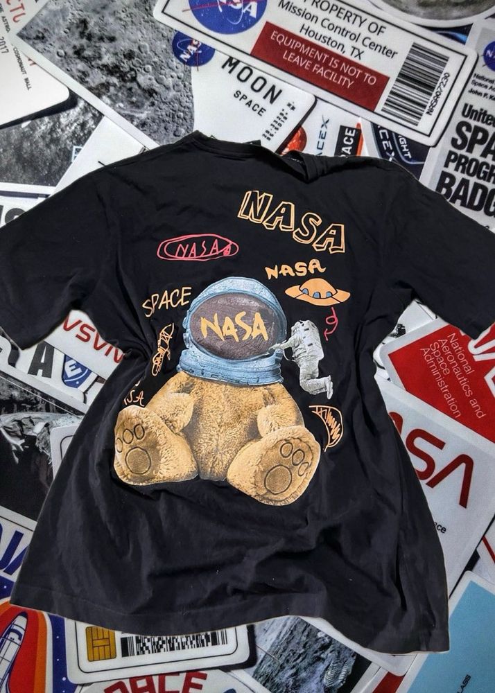 NASA TEDDY OVERSIZED TEE 🚀🧸