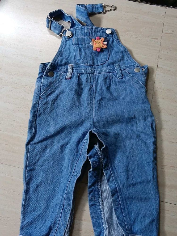 Cute Denim Overalls for Girls