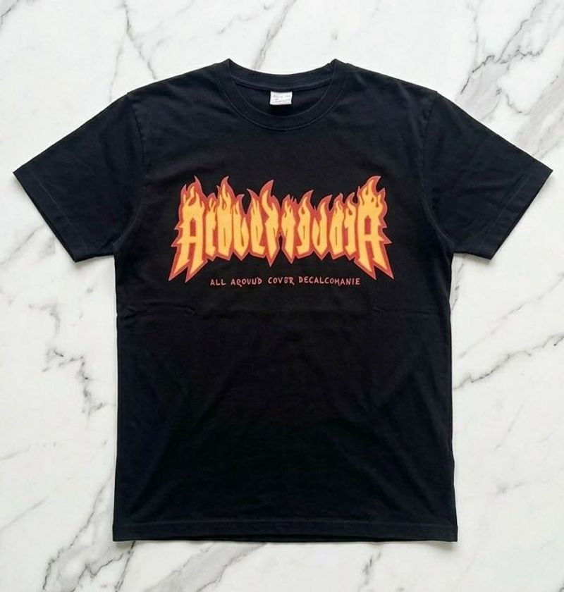 Black Graphic T-Shirt