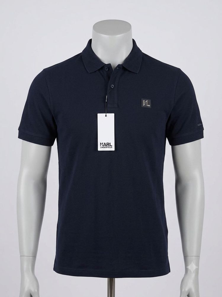 Karl Lagerfeld Blue Polo TShirt