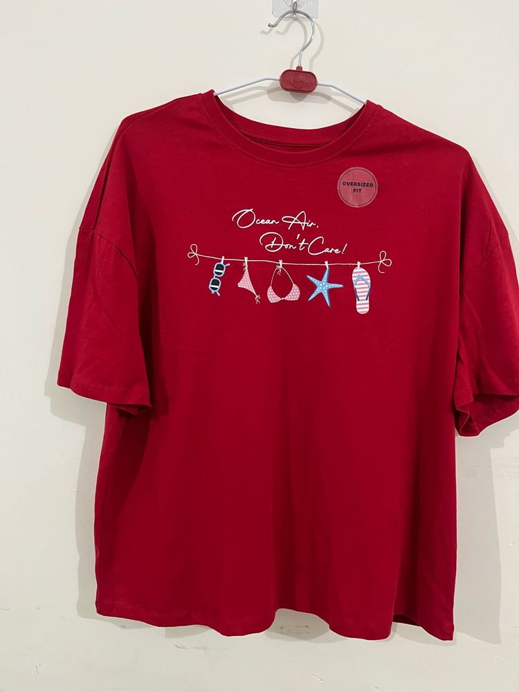Red Graphic T-Shirt