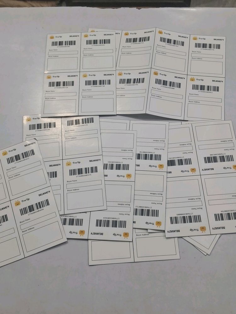 Free Up Label 12 Labe