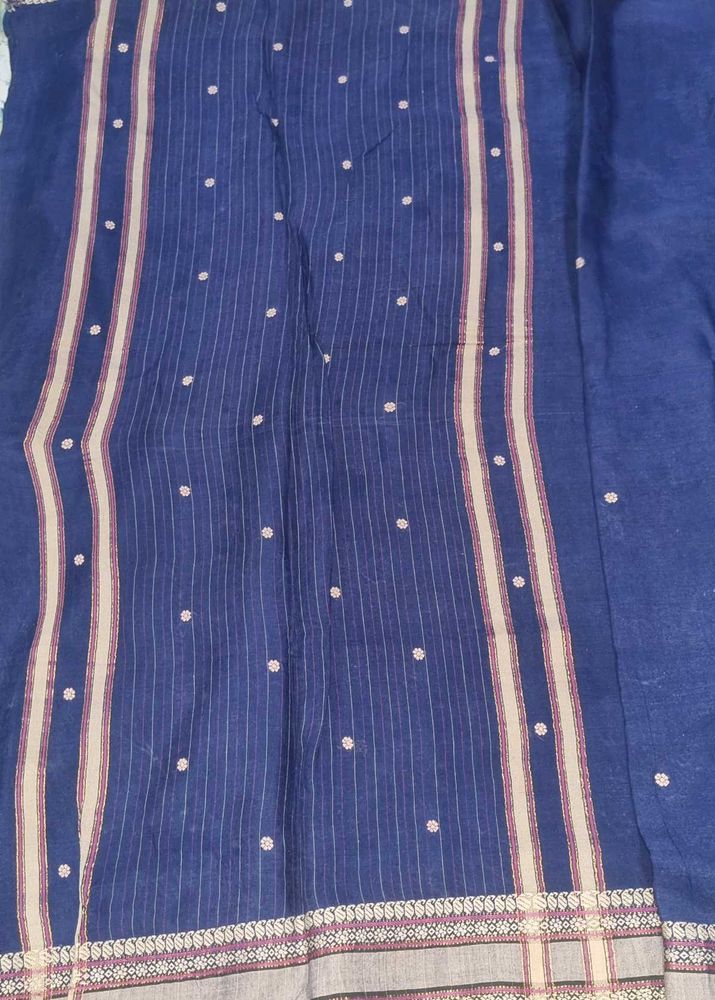 Blue Saree