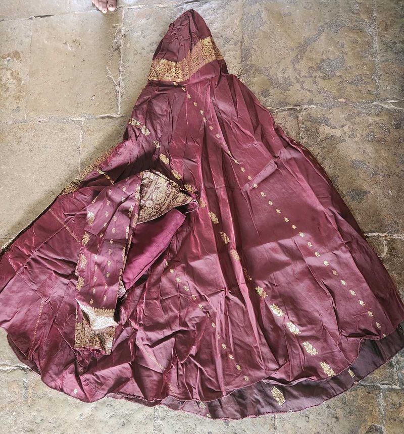 Banarasi Silk Lehenga Choli Set