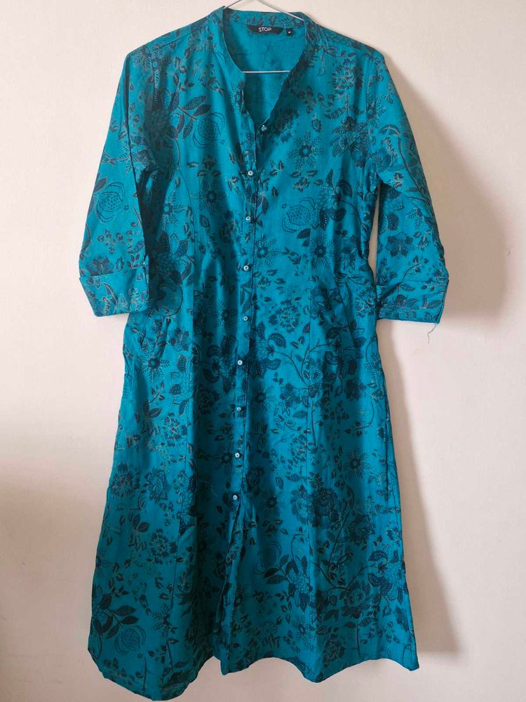 Floral Print Kurta