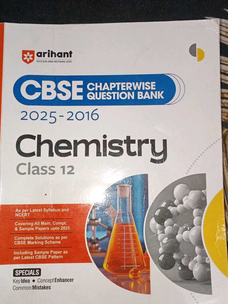 Arihant CBSE Chemistry Question Bank Class 12