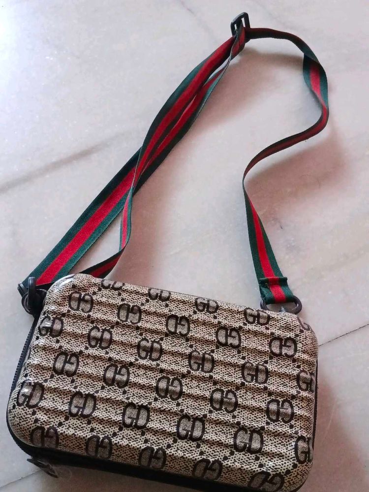 Stylish GD Monogram Crossbody Bag