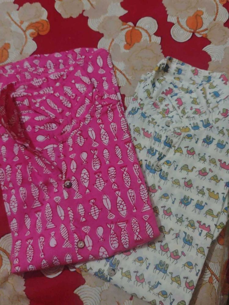 Two printed shirts combo (M-L)
