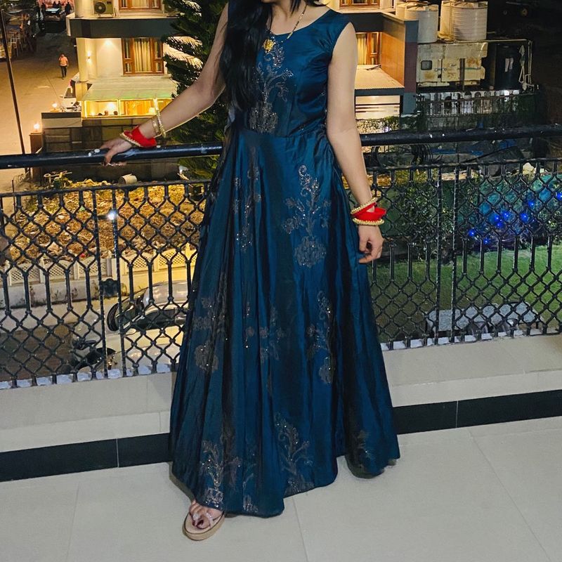 Elegant Teal gown