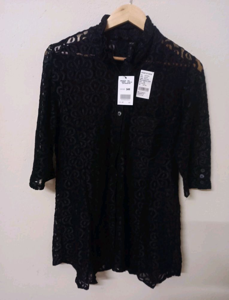 Trendy Black Shirt For Women
