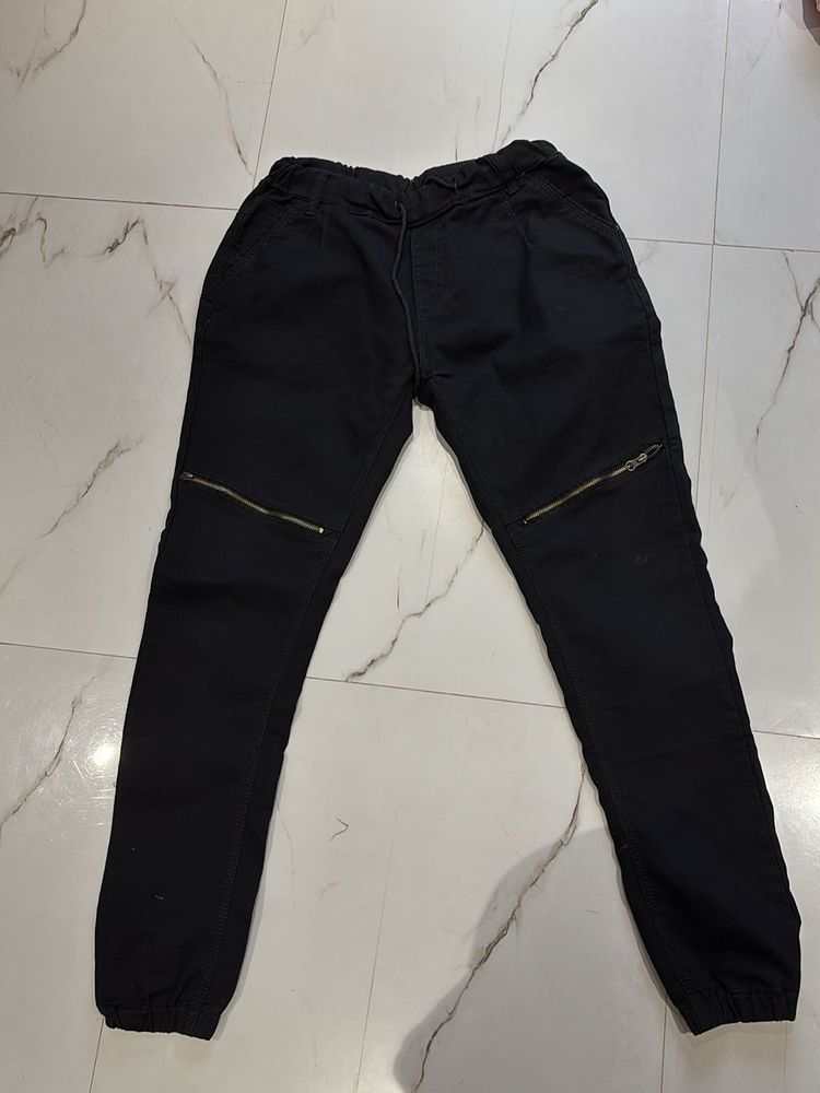 A Pair Of Black Jogger