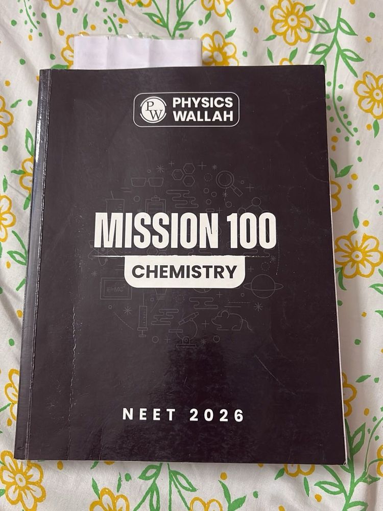Physics Wallah Mission 100 Chemistry NEET 2026