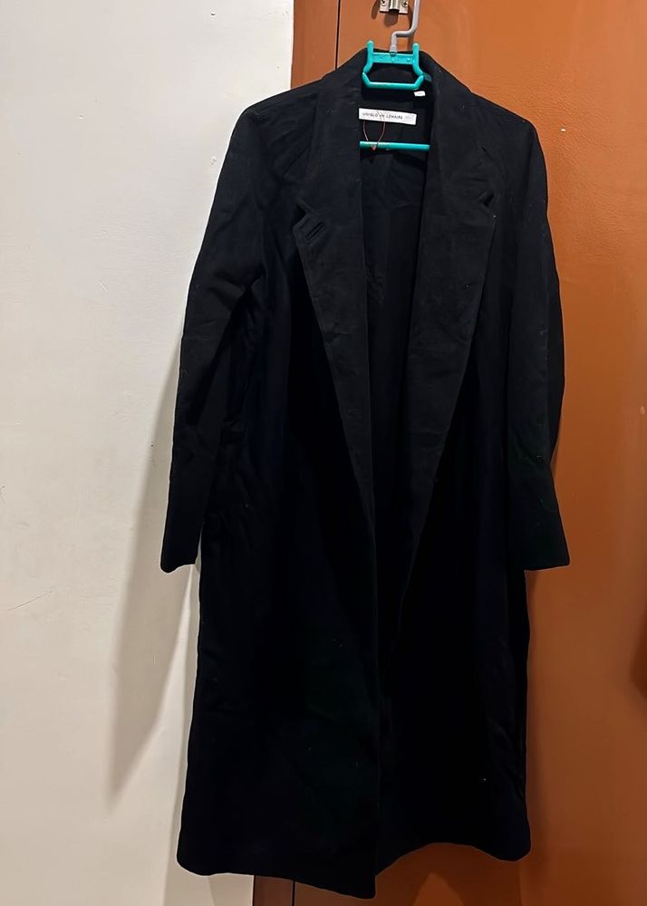 Elegant Black Trench Coat