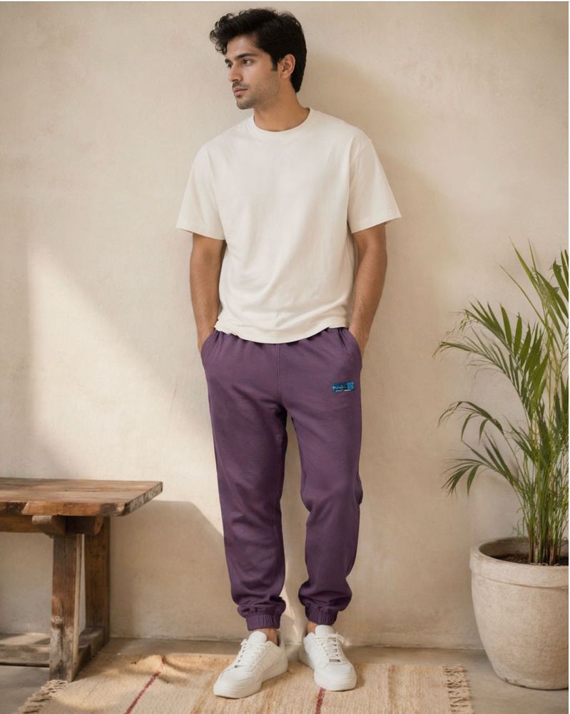 HRX Maroon Track Pants