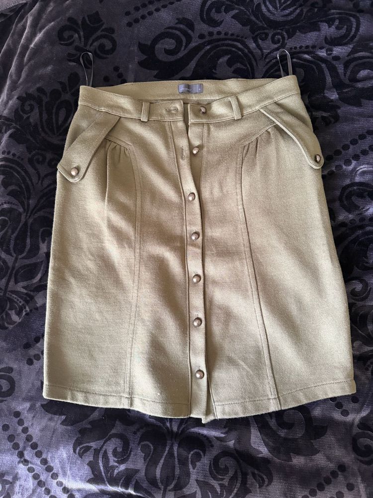 Olive Green Vero Moda Skirt